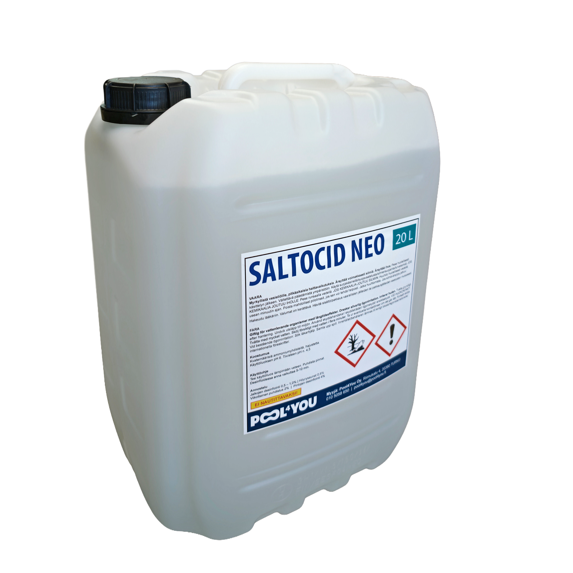 Jalkojen desinfiointiaine Saltocid Neo